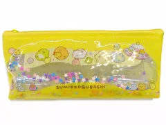【中古】バッグ イエロー ふしぎなおともだち キラキラクリアポーチ 「すみっコぐらし」