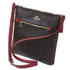 COACH/コーチ  ラグジュアリーシグネチャー ローワン ファイルバッグ ショルダーバッグ  FC1554 /ES  Aランク