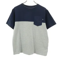 THE NORTH FACE ノースフェイス ツートーン 半袖 Tシャツ M グレー アウトドア NT31835 ポケT メンズ 古着