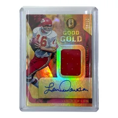 PANINI NFLカード GOLD STANDARD LEN DAWSON KANSAS CITY CHIEFS 27/49 #GG32 送料無料 中古 IT1