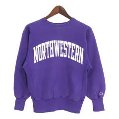 90年代 USA製 Champion チャンピオン REVERSE WEAVE リバースウィーブ スウェット パープル (メンズ MEDIUM) 中古 古着 T0094