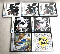 【DH807】任天堂 DS ポケットモンスター ホワイト ブラック ポケモンレンジャー トローゼ 7本 セット まとめ売り