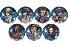 【中古】バッジ・ピンズ [単品] 集合 キャラクター缶バッジ7種 「Switchソフト 雨魂 -AMEDAMA- ファミ通DXパック 3Dクリスタルセット」 同梱特典