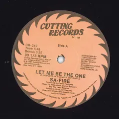 米12” Sa-fire Let Me Be The One CR212 	CUTTING /00250