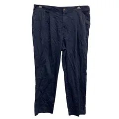 TOMMY HILFIGER ツータック チノパンツ W40 ネイビー トミーヒルフィガー 古着卸 アメリカ仕入 2507-653