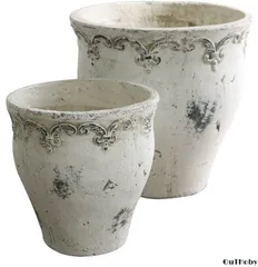 2点セット プランター 多肉植物 盆栽 観葉植物 花 アンティーク調 高級感 レ