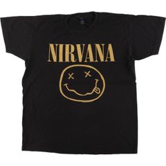古着 タルテックス TULTEX NIRVANA ニルヴァーナ バンドTシャツ バンT メンズM相当/eaa559599