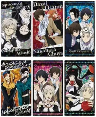 【中古】キャラカード 全6種セット 「文豪ストレイドッグス プリズムビジュアルコレクション」