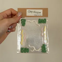 【🉐閉店セール】ふわふわもくもくトレカケース　B8/硬貨ケース/クレイデコ