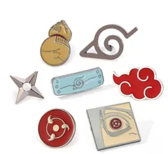 （7個セット）NARUTO-ナルト- ピンブッジ キャラクターチャーム コレクション アニメグッズ