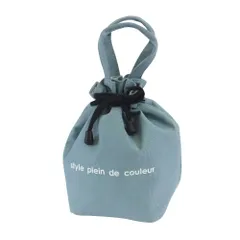 ☆ Ciel ☆ ランチ巾着バッグ Sサイズ ランチバッグ 巾着 S 巾着袋 巾着バッグ ランチバック お弁当バッグ 保冷バッグ 保冷バック サブバッグ サブバック お弁当入れ トートバッグ 保冷 保温 撥水 ミニ 小さめ お弁当 アウトドア シンプル 無地