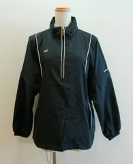 パラディーゾ PARADISO ゴルフウェア ジャンパー アウター ブルゾン ハーフジップ ブラック 2WAY Mサイズ スタンドカラー mthsikk a201h0414