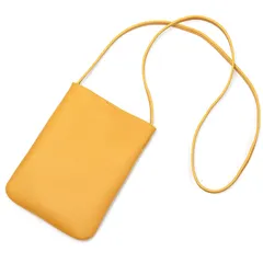 [SaveSooo] 携帯 ショルダー 携帯ショルダー 斜めがけ ショルダーバッグ 軽量 小物入れ 携帯ポーチ スマホポーチ スマホポシェット レディース ポシェット(イエロー)