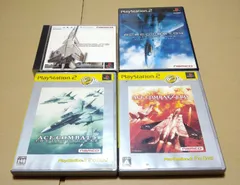 エースコンバット3 PS1 エースコンバット04 シャッタードスカイ PS2 エースコンバット5 ジ・アンサング・ウォー PS2 エースコンバット・ゼロ ザ・ベルカン・ウォー PS2 4点セットまとめ売り