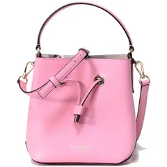 ケイトスペード バッグ katespade レザー ブリージー フローラル ディトゥシー 花柄 フラワー スモール バケット バケツ型 巾着 2way 斜めがけ ショルダー ハンドバッグ ピンクマルチ WKRU5860