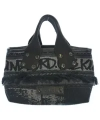 sacai ブラック トートバッグ フリンジ加工 sacai サカイ S066-01 New Shopper Bag Small ニューショッパー