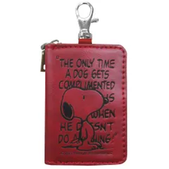 ☆ SN283スヌーピーレッド ☆ スマートキーケース スマートキーケース キャラクター キーケース スマートキー ケース キーカバー 車 窓付き スヌーピー リトルミイ ムーミン ドラえもん グッズ レディース メンズ カー用品 おしゃれ かわいい