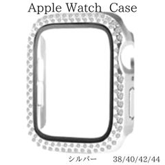 Apple Watch アップルウォッチ ラインストーン ハードケース カバー