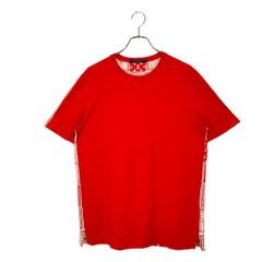 LOUIS VUITTON ルイ・ヴィトン 18AW PLAYING CARD モノグラム トランプ柄  半袖 Tシャツ HFY01WFMB L レッド/ホワイト