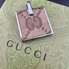 GUCCI グッチ キーホルダー キーリング GGロゴ キャンバス
