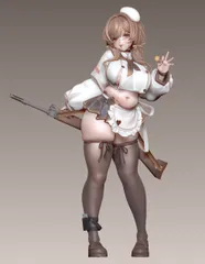 勝利の女神：NIKKE 正規ガレージキット ブレッディ ミニスケール