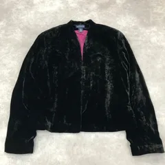 ANN TAYLOR アンテイラー アウター ジャケット ベロア 肩パット 古着 USED ヴィンテージVINTAGE
