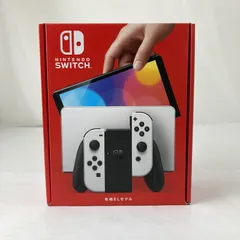 本体有機EL JCホワイト　中古美品　全部品付き 美品・完品】 Nintendo Switch本体 有機ELモデル JCホワイト
