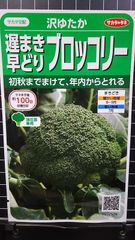 ブロッコリー 沢ゆたか 種 郵便 ３袋セット