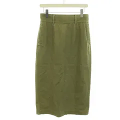 ポールスミス PAUL SMITH 21SS スカート ロング マキシ タイト コットン 42 L カーキ /YTのサムネイル