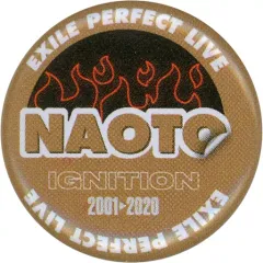 【中古】バッジ・ピンズ NAOTO/ネーム 缶バッジ 「EXILE PERFECT LIVE 2001-2020」