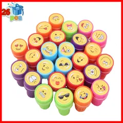 玩具 円形 誕生日 インク付き はんこ おもちゃ おもちゃ 文具 お祭り 文房具 男の子 女の子 ミニスタンプ ごほうび 可愛い 景品 景品 夏祭り子供 縁日 プレゼント 顔の表情記号 26個セット気分表現 かわいい スタンプ