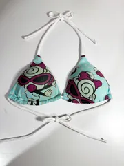 【美品♡希少】ヒステリックグラマー　ヒスガールストーン装飾タンクトップ　90s DEADLY SOUNDS タンクトップ（キャミソール）｜HYSTERIC GLAMOUR