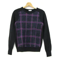 マッキントッシュフィロソフィー セーター 長袖 ウール混 トップス レディース 38サイズ ブラック MACKINTOSH PHILOSOPHY 【中古】