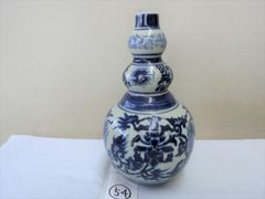 中国古美術・鈞窯浄瓶・陶芸・花瓶・文房具・置物・書道 中国美術 陶磁器 | 鈞窯青磁紫班文花口瓶 元 13C | gallery陽々