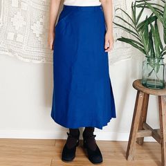 極美品 70s フランス製 Jeunesse ヴィンテージ ウールロングスカート 