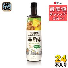 CJジャパン 美酢(ミチョ) パイナップル ボトル 900ml 24本