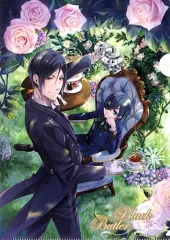 【中古】クリアファイル シエル・ファントムハイヴ＆セバスチャン・ミカエリス A4クリアファイル 「黒執事 Black Label POP UP STORE」