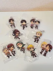 進撃の巨人 一番くじ アクリルプレートチャーム セット