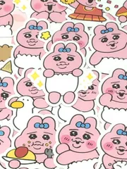 24枚　おぱんちゅうさぎ４　防水シール
