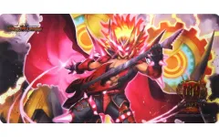 【中古】サプライ [単品] DMGP2022特製 勝利龍装 クラッシュ“覇道” プレイマット 「デュエル・マスターズTCG デュエマGPパック 勝利龍装 クラッシュ“覇道” デュエル・マスターズ グランプリ2022限定」 同梱品