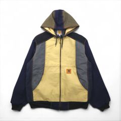 carhartt リメイク 再構築 カラーブロック ダック アクティブジャケット carhartt リメイク 再構築 カラーブロック ダック アクティブ
