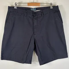 古着 90's/90年代 ポロバイラルフローレン Polo by Ralph Lauren ショートパンツ チノパン ポロチノ 大きいサイズ w38  ネイビー メンズ