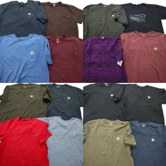 古着卸 まとめ売り ブランドMIX 半袖Tシャツ 16枚セット (メンズ 2XL ) ノーティカ ディッキーズ 中古 古着 MZ9309