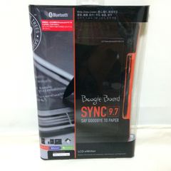 W587　未使用　Boogie Board SYNC 9.7 ブギーボード　電子メモパッド　キングジム　BB-6　ブラック