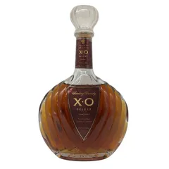 未開栓 サントリーブランデー XOデラックス サンタクロースボトル Yahoo!オークション -「サントリー ブランデー xo デラックス