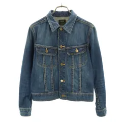 Lee リー × ロッソ デニムジャケット 38 ブルー系 別注 ジージャン アーバンリサーチ レディース 古着