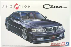 日産　三代目　Y33　シーマ　販促グッズ　５点 1/24 ニッサン Y33 シーマ '96 - AOSHIMA SCALE MODEL LINEUP