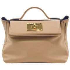 エルメス(HERMES) ヴァンキャトル24/24 MINI(21) ビスキュイ エバーカラー ゴールド金具 Z刻印(2021年製造) 中古 レディース ショルダーバッグ