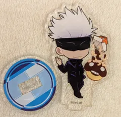 ウッドボーイ トレーディングアクリルスタンド 呪術廻戦×ばくだん焼本舗 五条悟A 第2弾