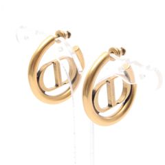 ディオール Dior ピアス 30 MONTAIGNE モンテーニュ GP（ゴールドメッキ） ピアス レディース Used A